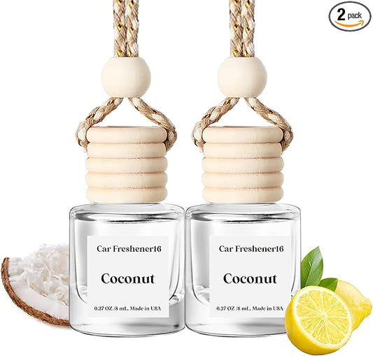 Car Air Freshener Hanging,Cute Air Diffuser for Car, Long Lasting Car Air Fresheners, Car Fresheners for Women, Made in USA(2 Pack)