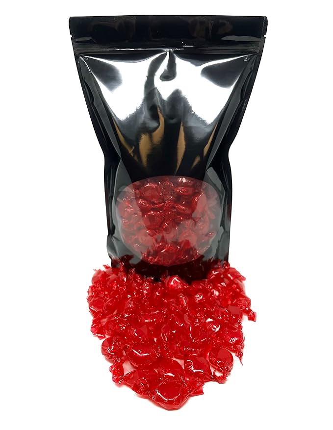 Cinnamon Hard Candy Disks - 3 lbs - Cinnamon Flavored Old School Classic Hard Candies - Bulk American Vintage Candy Assortment- Individually Wrapped, 48 oz.