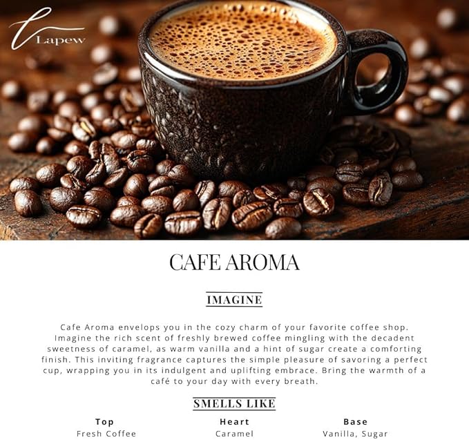 Car Air Freshener Diffuser – 2 Pack Hanging Air Freshener Diffuser (.34 Oz, Cafe Aroma)