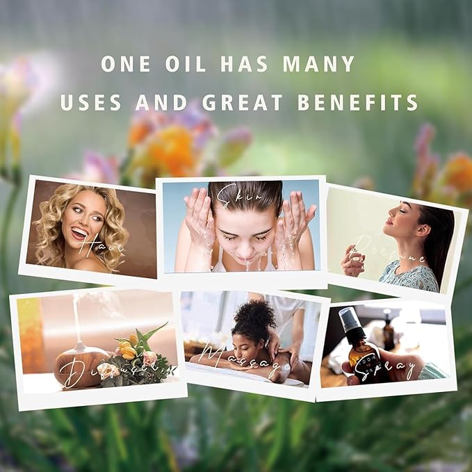 Lemongrass Essential Oil - Pure Organic Lemongrass Oil for Diffuser, Spray, Skin & Hair Care, Massage, DIY Candles & Soap, Perfume, Body Wash - 10mL