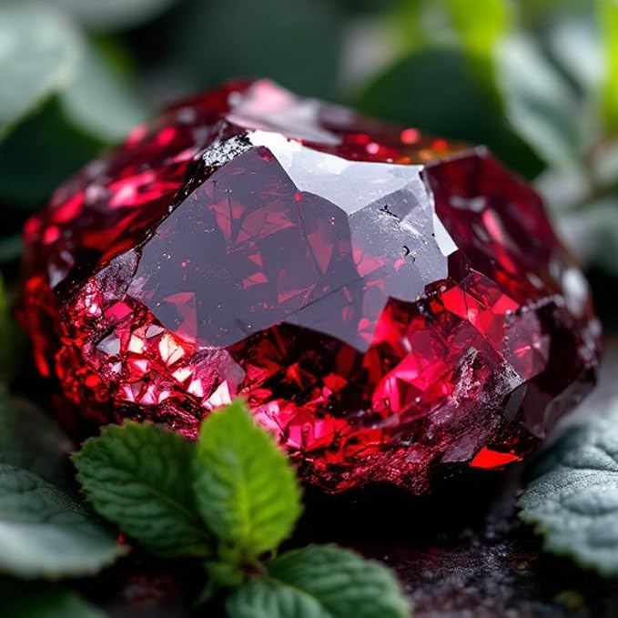 Innergy Root Chakra Crystal Infused Car Air Freshener - Portable 8 ml. Hanging Essential Oil Diffuser for Vehicle, Long-Lasting Fragrance, Eco-Friendly Design, Freshness On The Go!