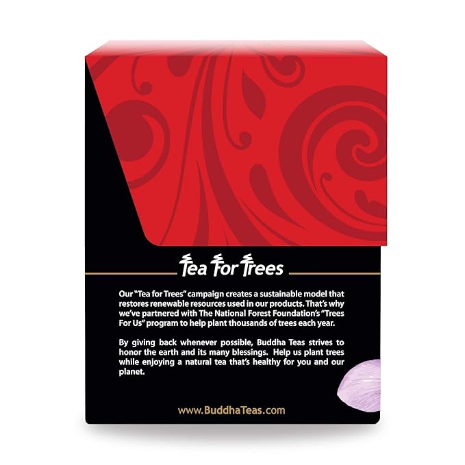 Buddha Teas - Saffron & Green Tea - For Health & Wellbeing - Wild Crafted Tea - With Antioxidants & Minerals - Clean Ingredients - Caffeinated - OU Kosher - 18 Tea Bags (Pack of 1)