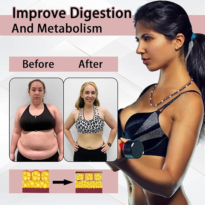 Hion Magnetic Therapy Necklace Hematite Black Obsidian Rose Quartz Magnetic Necklace