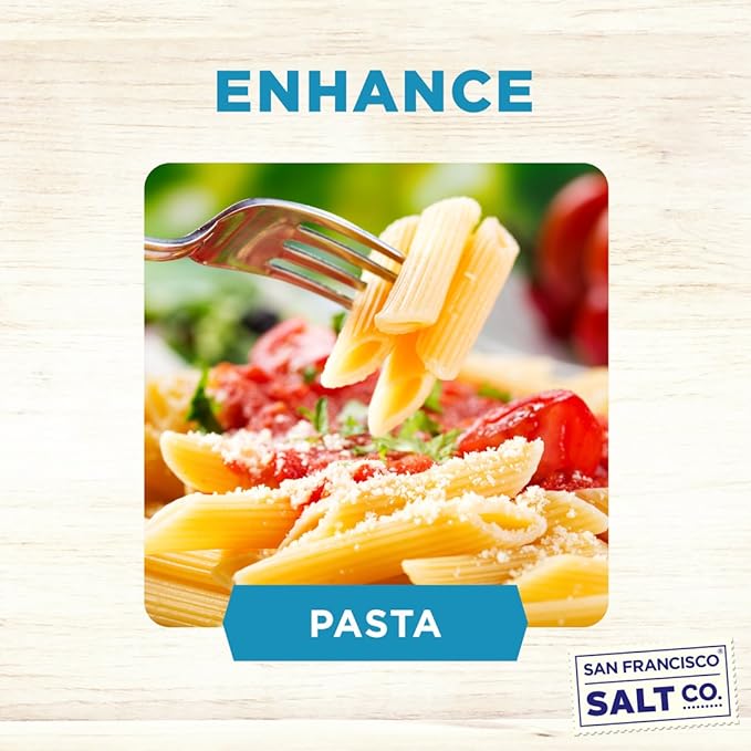 Gourmet Sea Salt - 2 lbs. Fine Grain by San Francisco Salt Company (Pack of 2)