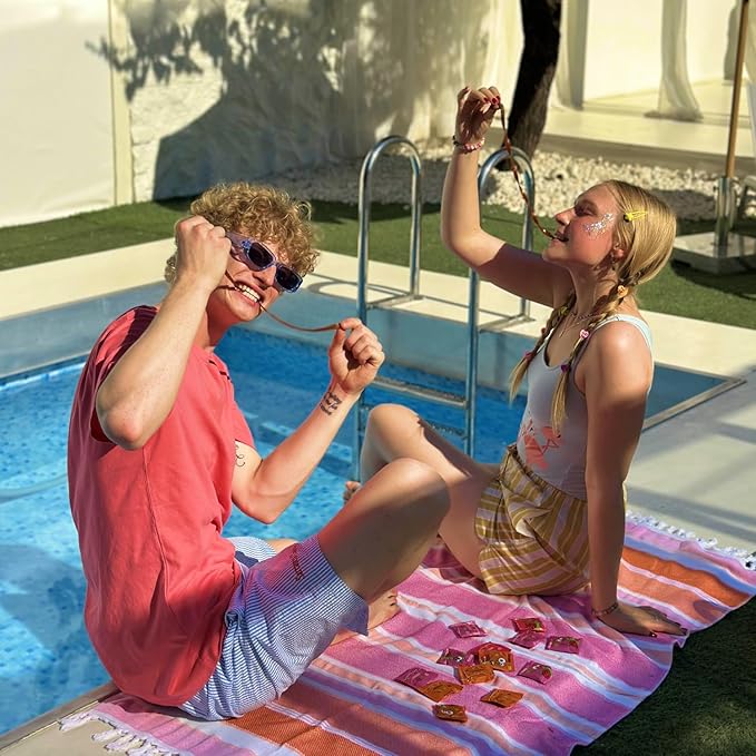 Bob Snail Fruit Roll Ups – Healthy Sweets Snacks, Real Dried Fruits, No Added Sugar, Vegan, Nut Free, Candy for Adults, Kids, with – Bulk 50 pcs Rolls, 500g (Apple Strawberry)