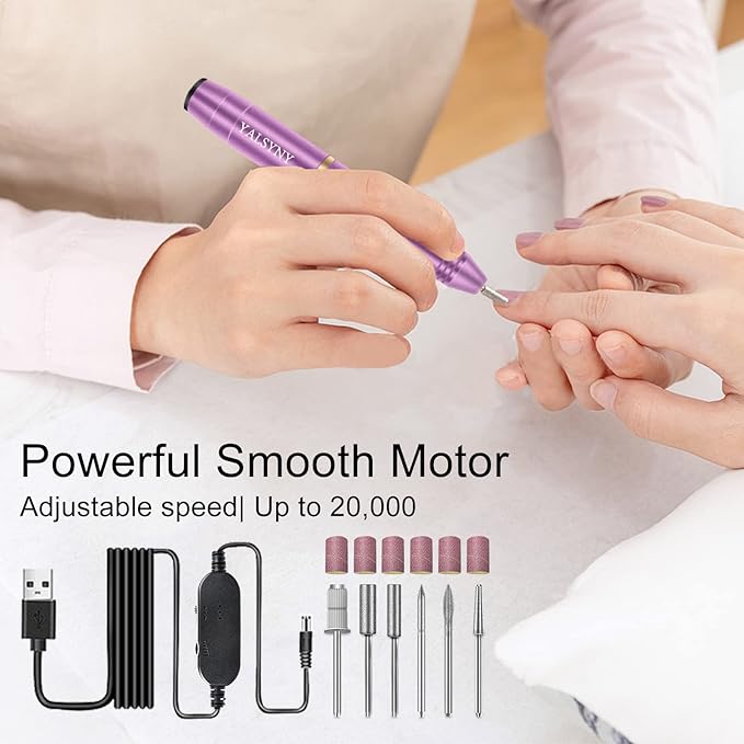 Gel Nail Polish Kit,With UV LED Nail Dryer,Electric nail drill kit,Nail Tools DIY Home