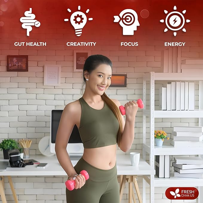 FreshDrinkUS, Premium Colon Cleanse Tea – 60 Tea Bags – Rhubarb Root & Hawthorn Berry with Senna, Lotus Leaf, Valerian Root & Psyllium Husk – Herbal Blend, Caffeine-Free. Vegan