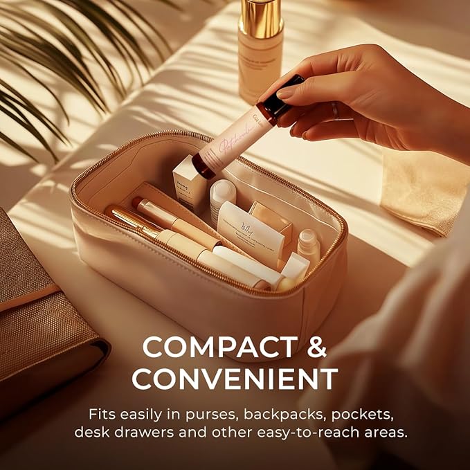 Gya Labs Patchouli Essential Oil Roll On - 0.34 Fl Oz - Travel Size Roller for Camping, Skin, Aromatherapy Relief, Convenience