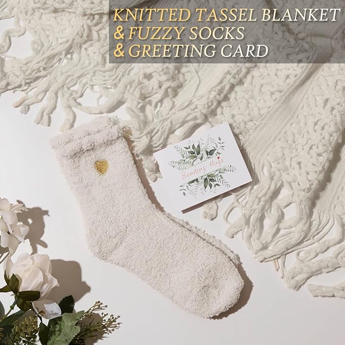 Gift Baskets for Women, Get Well Soon Gift, Birthday Gifts, Self Care Package, After Surgery Thinking of You Inspirational Basket, Sympathy Gifts for Her Mom Wife Sister Friend Girlfriend Coworker