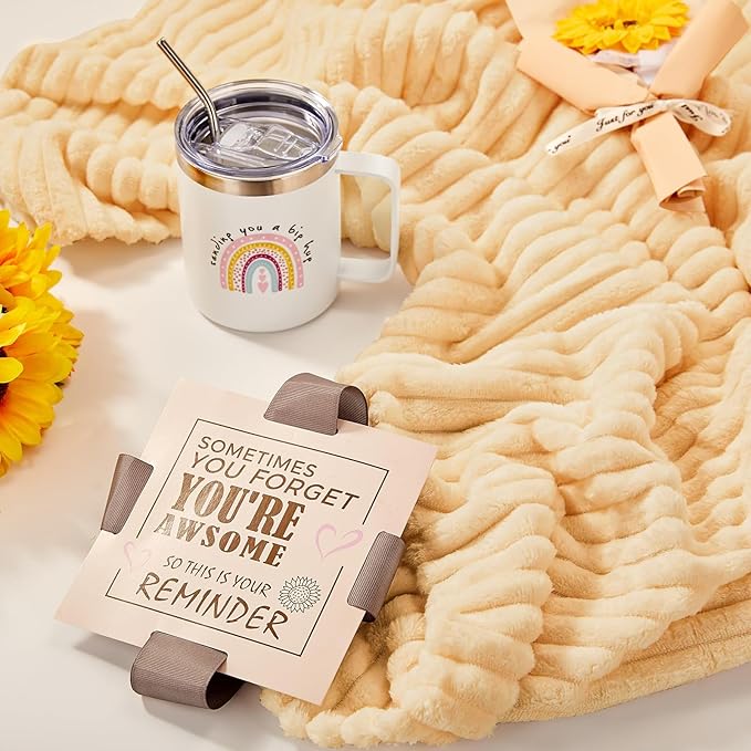 Get Well Gifts for Women After Surgery 10pc Gift Baskets Feel Better Spa Gift Basket Care Package for Mom Her Wife Friend Grandma self care