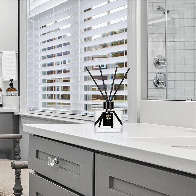 King of Scent Reed Diffuser & Oil Diffuser Sticks with Flower, Aromatherapy, Home & Kitchen Décor,Fragrance and Gifts… B0CHHBGTZQ (Shangri-La)