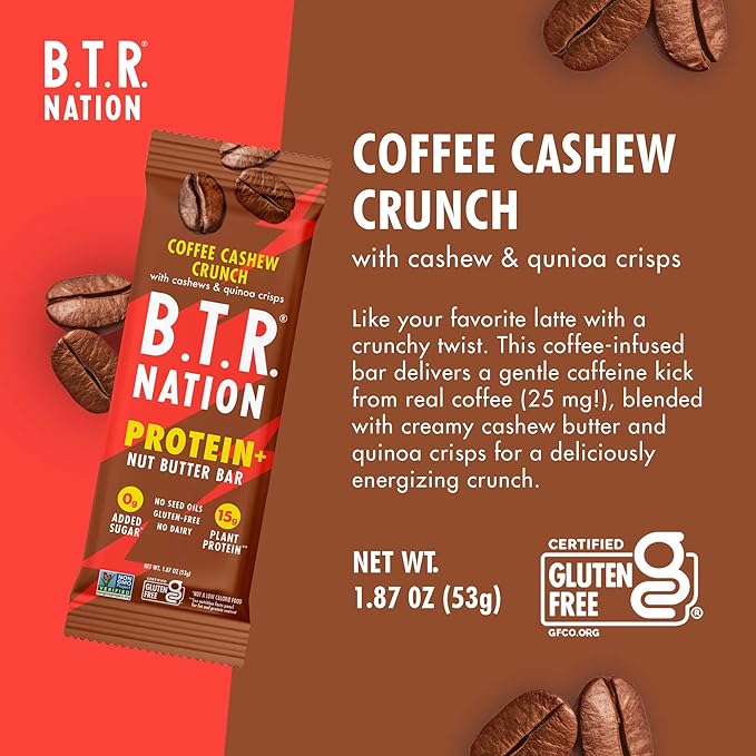 B.T.R. Nation Vegan Keto Plant Based Protein & Fiber Bars - High Protein (Sampler Pack) | (9 Pack) | Low Carb & GF, Free of Sugar Alcohols, Dairy, Soy and Boosted with Powerful Superfoods!