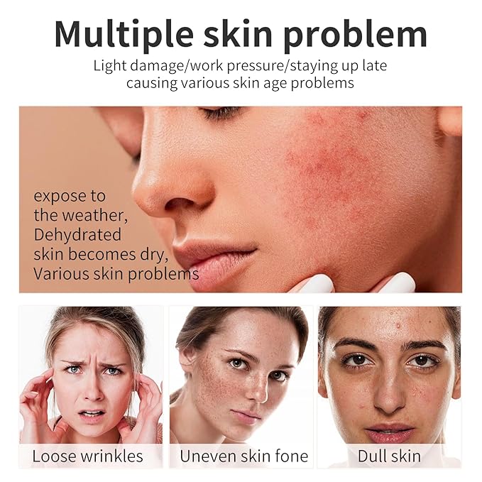 Hyaluronic Acid Face Masks Skincare for Women,Collagen& Snail Facial Masks,Hydrating Face Mask for All Skin Types (24Pack)