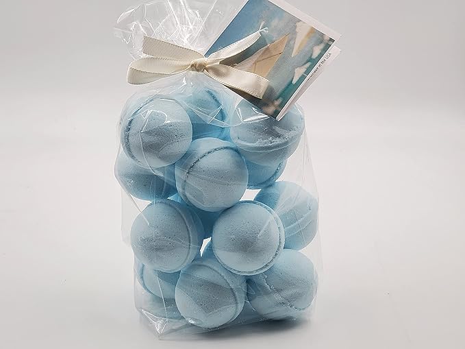 Spa Pure Cool Water Bath: Bath Bomb Fizzies Ultra Moisturizing with Shea Butter, Great for Dry Skin, Bath Bombs for Men (14 Count) Pack of 1