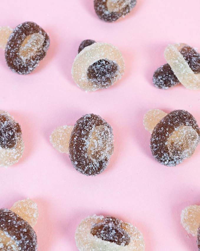 Pandy Swedish Candy Sugar Free Candy Sour Cola 14 Bags - Swedish Candy Mix - Keto Gummy Candy - Diet Candy Healthy Snacks Low Calories Sour Sweets Cola Flavour 14 x 1.8oz