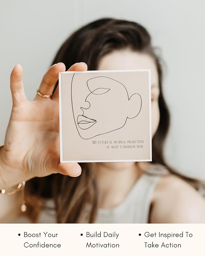 Lamare Positive Affirmation Cards for Women – Daily Affirmations of Positive Quotes and Mindfulness Cards, Inspirational Spiritual Gifts