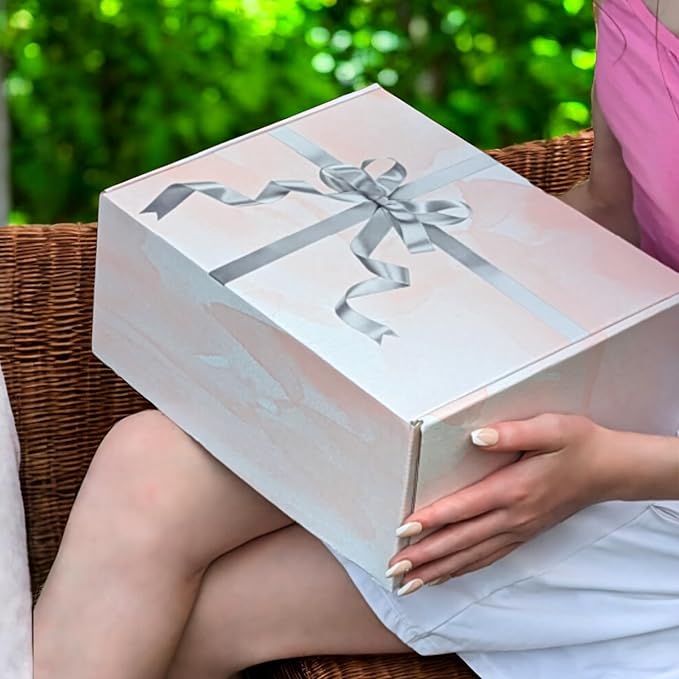 Get Well Soon Gifts for Women - Care Package for Cancer Recovery, Surgery, Sick Friend, Hospital Comfort, Chemo Care Treatment - Gift Basket with Thoughtful Gifts, Thinking of You (Pink)