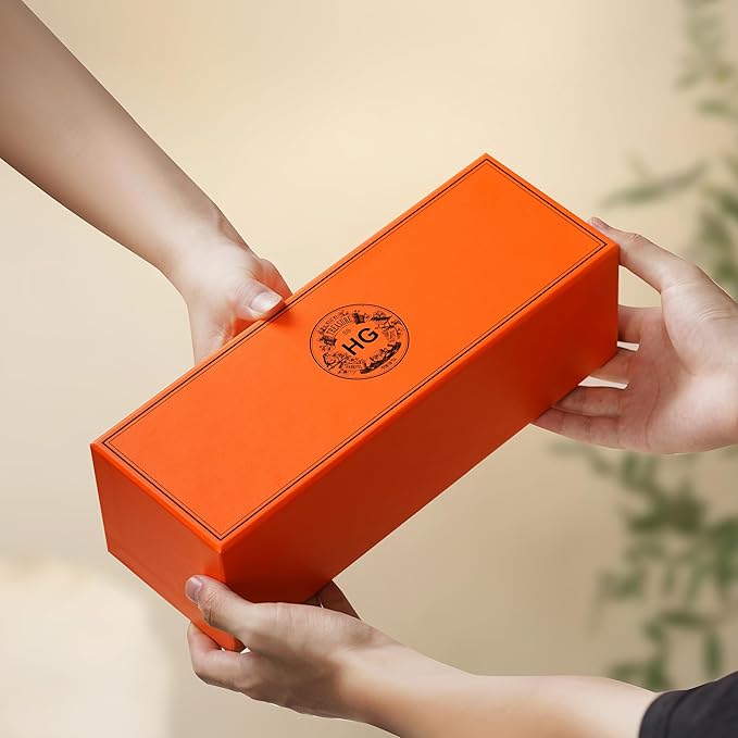 Orange & Grapefruit Herbal Tea Gift Set – Citrus Detox Tea with Natural Ingredients | 20 Tea Bags + 100g Rock Sugar | Caffeine-Free Wellness Blend | Refreshing Immune Support | Holiday Gift Box for Women & Friends