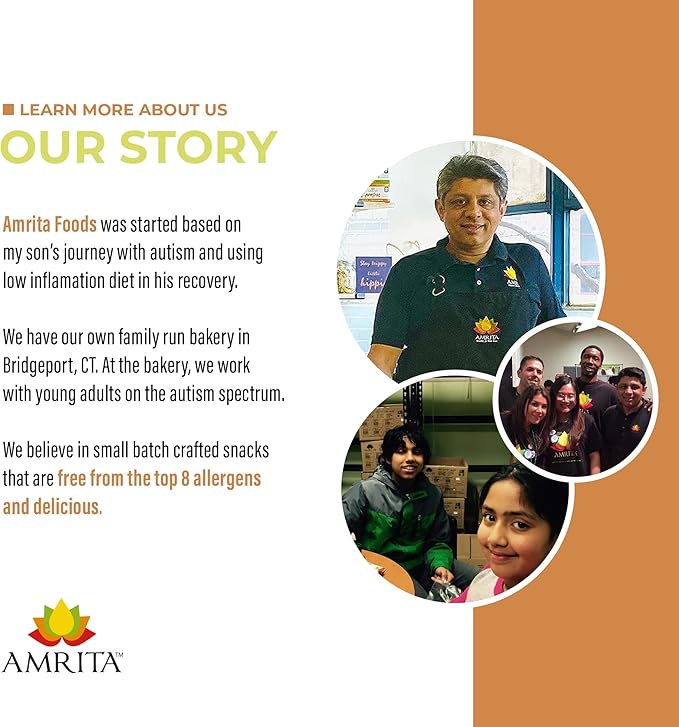 Amrita Nut Free Apple Cinnamon Vegan Protein Bars (12 Count PK of 3) | 11g Plant-Based Protein Bar | Peanut Free, Gluten Free, and Dairy Free | Low Sugar, High Fiber, Healthy School-Safe Snacks