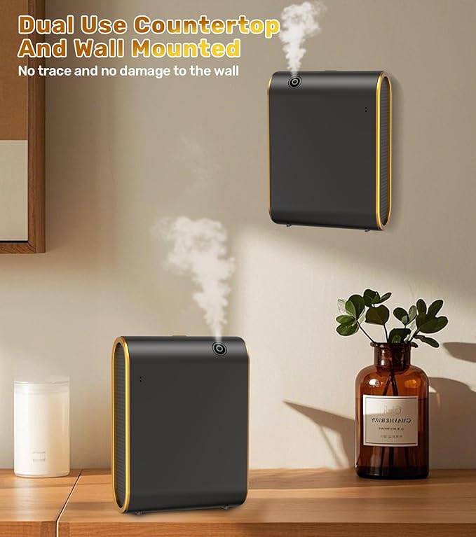 Essential Oil Diffuser for Home, Bluetooth Smart Scent Diffuser, Waterless Aromatherapy Diffuser, 1500 ft² Cold Air Hotel Collection Diffuser, Aroma Diffuser for Home, Hotel, Spa, Office