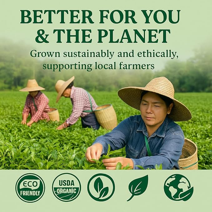 Herbal Cup Tea Organic Japanese Matcha (Matcha Green Tea, 4 Ounce (Pack of 1))