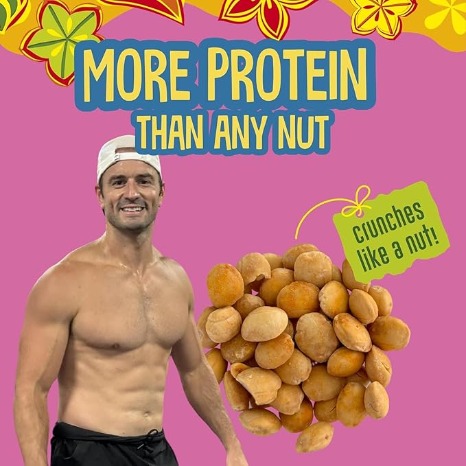 Brass Roots Organic Incan Protein Seeds - High Protein, School Safe, Nut Free, High Omega 3, Supports Gut Health, Good Source of Fiber, Shark Tank (10 oz (Pack of 1), Sweet Crunch)