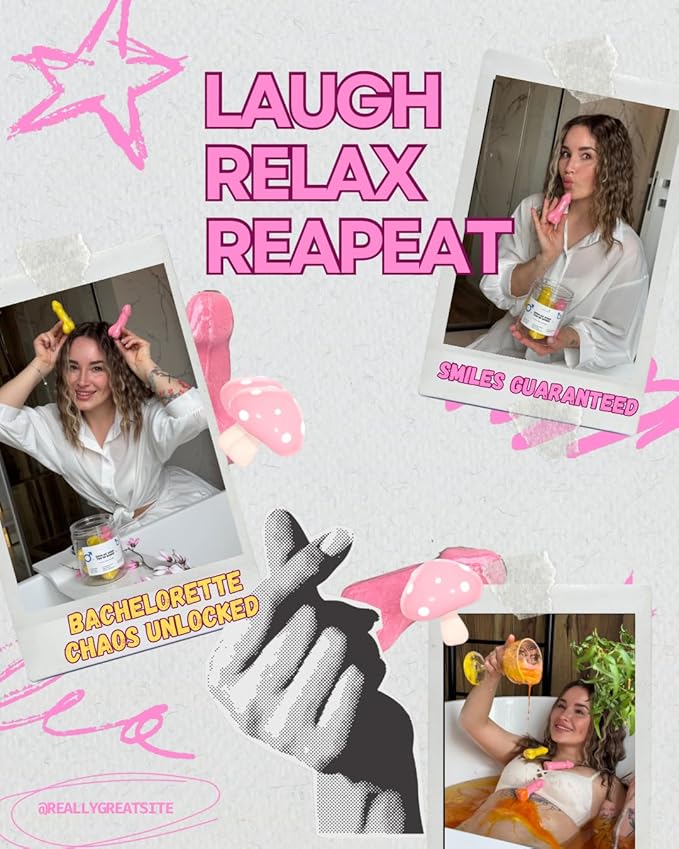 Funny Bath Bombs – Surprise Bath Bombs - Funny Gifts for Women – Gifts Set for Women – Spa Set – Birthday Gifts – Bachelorette Party Favors – Fruity Floral Scent