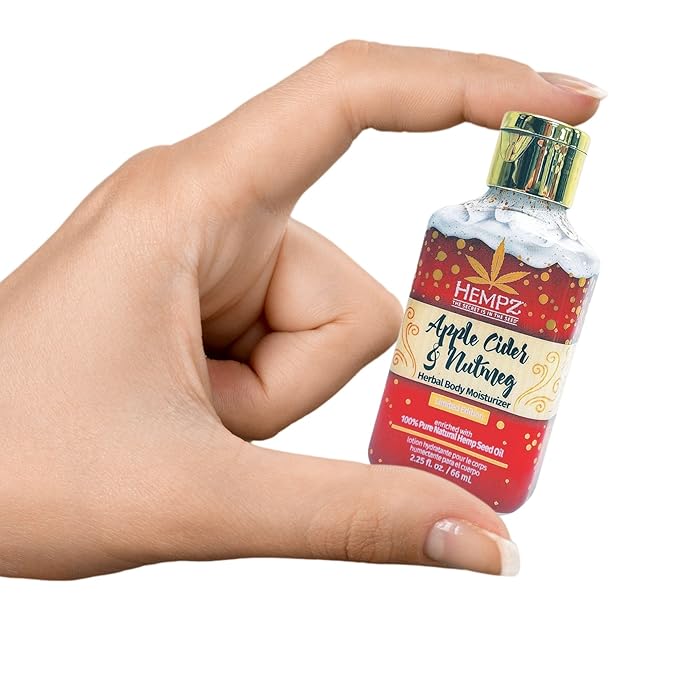 Holiday Limited Edition Mini Scents (2 Pack of 2.25 oz and Lip Balm), Pumpkin Spice & Vanilla Chai Lotion + Pumpkin Spice & Vanilla Chai Lip Balm + Apple Cider & Nutmeg Lotion | Christmas Gift