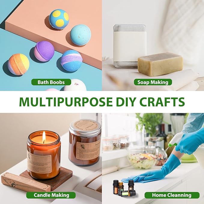 Essential Oils Set - Perfect for Massage,Diffuser, Humidifier, Massage, DIY Candle and Soap Making（36x5 ML）