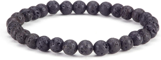 Cherry Tree Collection - Small, Medium, Large Sizes - Gemstone Beaded Bracelets For Women and Men - 6mm Round Beads