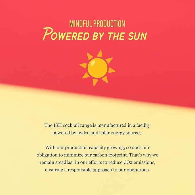 ISH Spritz, Non Alcoholic Aperol Canned Cocktail, Award Winning Non-Alcoholic Spirits, Gluten Free, Zero Proof Orange Bitters, Mocktail Drinks, Ready to Drink Cans, Mocktails for Party, 4 Pack