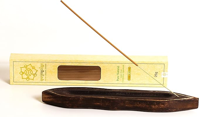 Crassna Khmer Cambodian Agarwood/Oud Incense Sticks 25g - Chemical Free - Premium