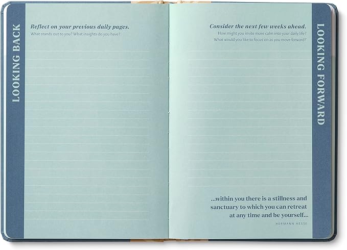 Compendium – Calm Every Day Guided Journal: A Daily Practice for Self-Care and Mindfulness – A 5-Minute a Day Personal Growth Notebook – An Inspiring Daily Journal for Forming New Habits