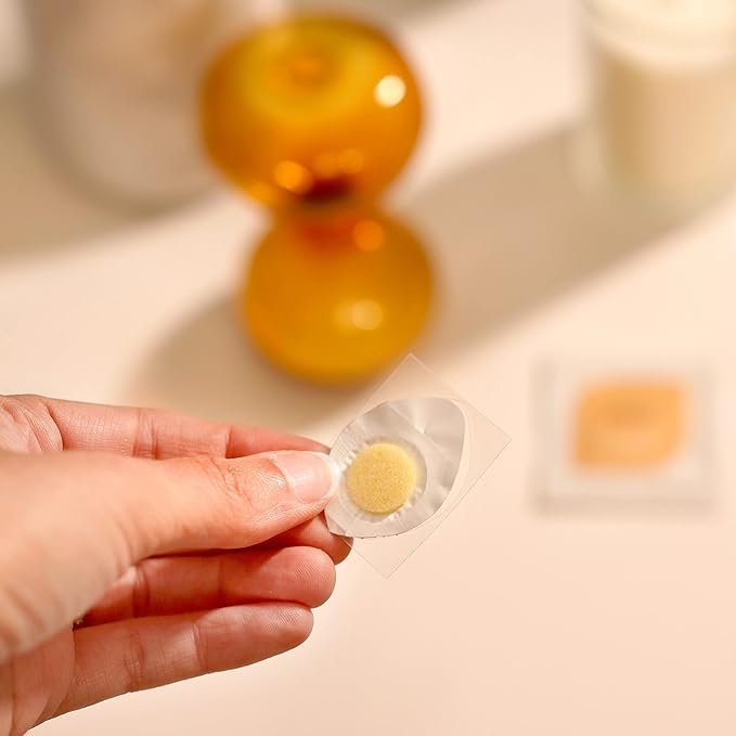 Aromatherapy Focus Patches - Pure Essential Oil Aroma Patch - Black Pepper and Basil Essential Oil for Focus - 8-Pack