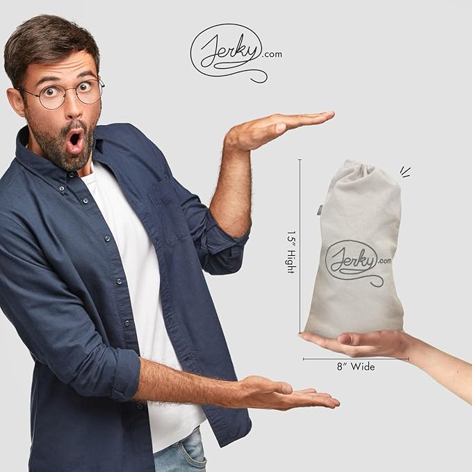 Jerky Gift Basket for Men - 26pc Jerky Variety Pack of Beef, Pork, Turkey, & Ham Snack Sticks - High Protein Healthy Snack - Unique Gift for Men