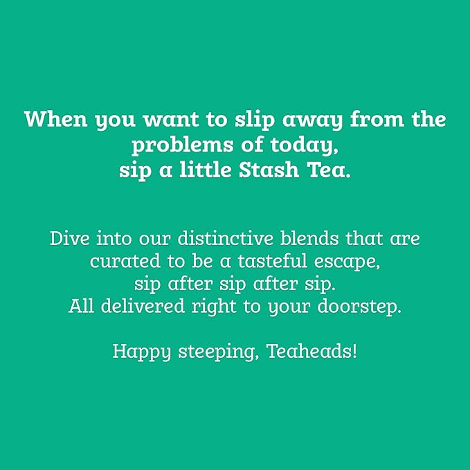 Stash Tea Moroccan Mint Green Tea, Box of 100 Tea Bags (Packaging May Vary)