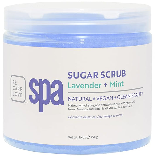 BCL SPA Sugar Scrub Lavender + Mint, 16 oz