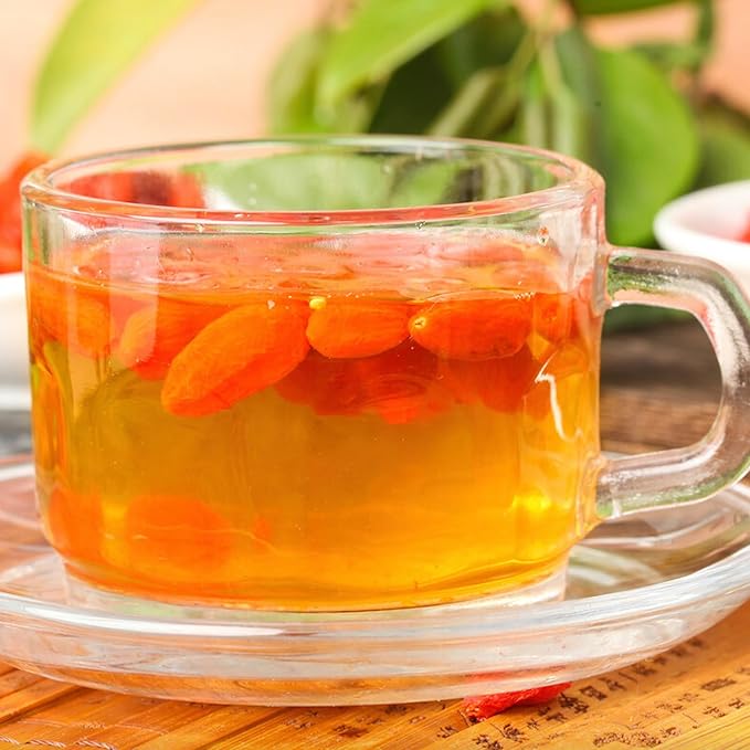 Goji Berry Tea For Men, 30 Teabags*6g - Premium Five Flavors Herbal Tea Combination - Schisandra Berries, Dodder, Wolfberry Chinese herbal tea (Chinese wolfberry)