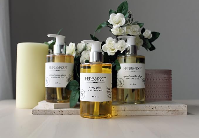 Herb & Root Massage Oils (Spiced Cocoa)