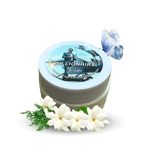 Billionaire Body Butter – Ultra-Luxurious Natural Moisturizer with Shea Butter, Vitamin E & Sunflower Oil | Manifest Wealth, Confidence & High-Value Energy | Vegan, Handmade, Abundance Ritual Skincare