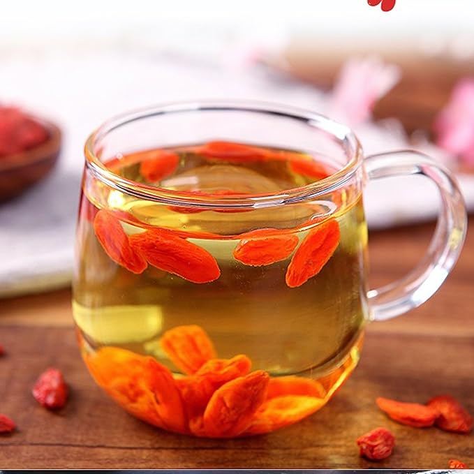 Goji Berry Tea For Men, 30 Teabags*6g - Premium Five Flavors Herbal Tea Combination - Schisandra Berries, Dodder, Wolfberry Chinese herbal tea (Chinese wolfberry)