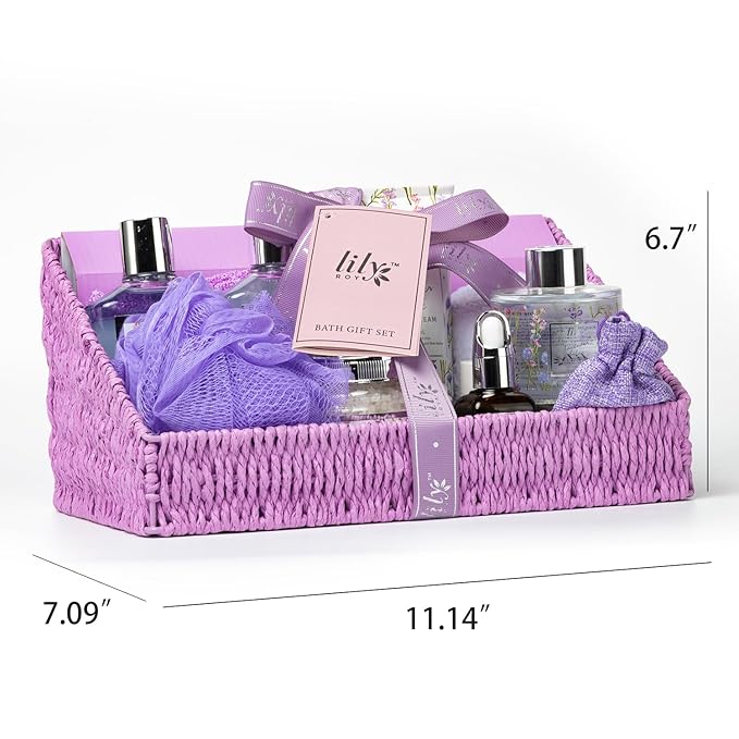 Mothers Day Gifts for Mom - Ultimate 14-Piece Aromatherapy Bath & Body Gift Set, Spa Gift Basket, Bath Collection with Bath Bomb | Christmas Birthday Gift, Perfect Present for Her & Mom All Occasions