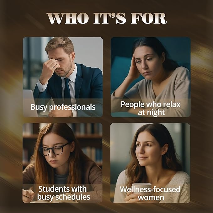 Calm Magnesium Powder, Ashwagandha, L-Theanine, GABA & 6 Mushrooms | Magnesium Glycinate Supplement for Relaxation & Calm Support | Non-GMO, Gluten-Free, Chocolate Flavor, 6.35oz