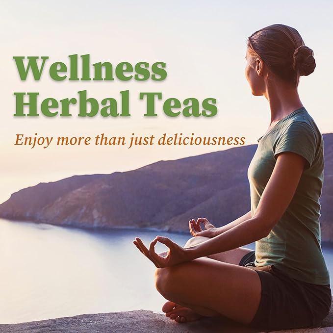 FullChea - Plantain Leaf Tea, 50 Teabags, 2g/bag - Whole Plantain Leaves - Plantago Major Herbal Tea - Non-GMO - Caffeine-free - Support Respiratory Health & Boost Immunity