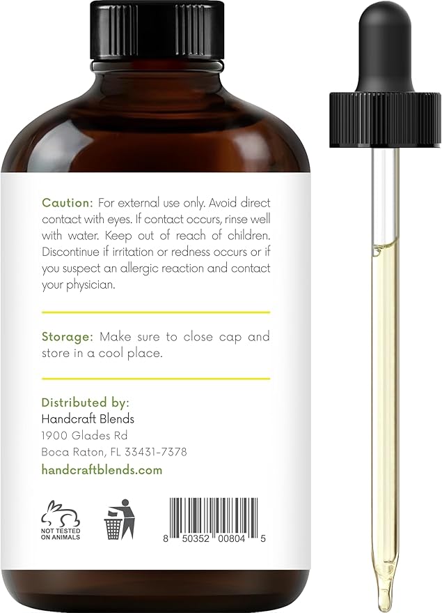 Handcraft Blends Lemon Essential Oil – Huge 4 Fl Oz – 100% Pure and Natural – Premium Grade Essential Oil for Diffuser and Aromatherapy, Skin, Massage, Candle and Soap Making Fragrance