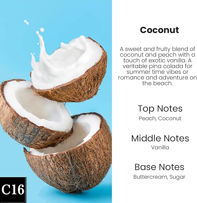 Car Air Freshener Hanging, Car Essential Oil Diffuser,Coconut Cute Car Air Freshener, Car Fresheners Long Lasting, Air Fresheners for Women, Made in USA