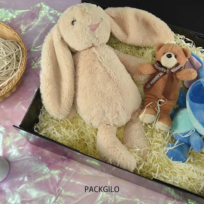 Black Extra Large Gift Box with Lid 4 Pcs 16.5 x 13 x 5.3 Inches, Gift Box large Black Gift Boxes for Presents Clothes Robe Wedding Dress Sweater,Reusable Foldable Bridesmaid Proposal Box（Glossy）