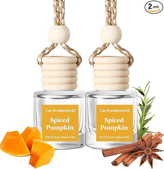 Car Air Freshener Hanging,Cute Air Diffuser for Car, Long Lasting Car Air Fresheners, Car Fresheners for Women, Made in USA (2 Pack)