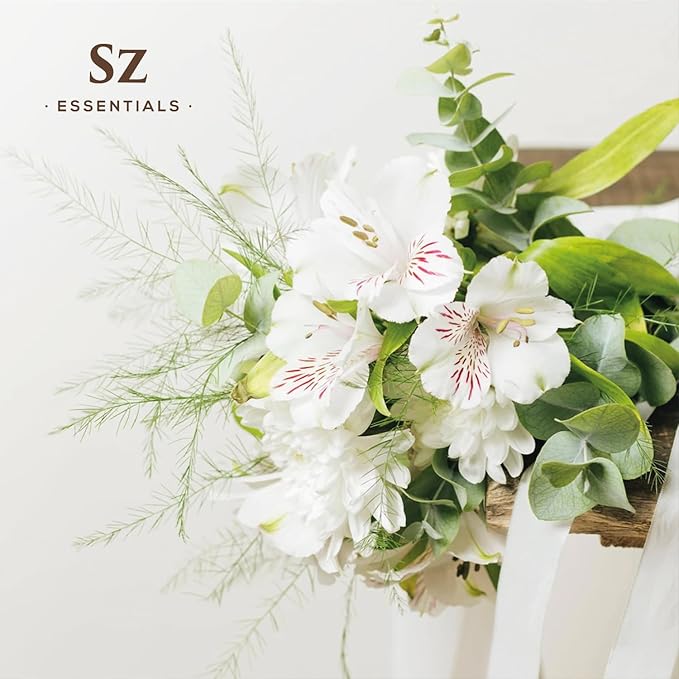 Jasmine Absolute Essential Oil – 100% Pure & Undiluted – 4 Jasminum Species – Divine Floral & Exotic Scent! – Aromatherapy & Natural Perfumery - Therapeutic Grade & Vegan – 0.17oz (5mL)