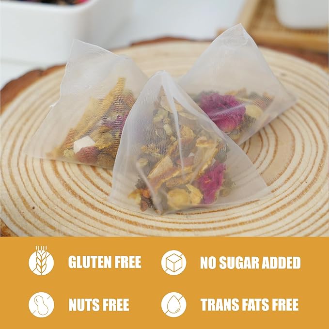 NXQ（10 Bags Oil Cleansing Tea:Oil Reducing Tea-A Blend of Winter Melon, Lotus Leaf, Cassia Seed, Poria-Herbal Tea for Live-9 Herbal with Excellent Formula